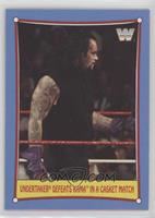 Undertaker Defeats Kama in a Casket Match