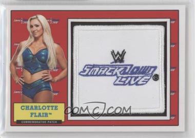 2017 Topps Heritage WWE - Commemorative Patches #_CHFL - Charlotte Flair /299