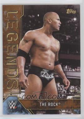 2017 Topps Legends of the WWE - [Base] - Bronze #3 - The Rock [EX to NM]