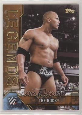 2017 Topps Legends of the WWE - [Base] - Bronze #3 - The Rock