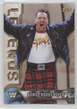 2017 Topps Legends of the WWE - [Base] #78 - Rowdy Roddy Piper