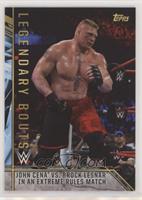 John Cena vs. Brock Lesnar in an Extreme Rules Match