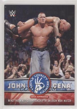 2017 Topps WWE - John Cena Tribute #19 - Wins the WWE Championship in an Iron Man Match