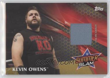 2017 Topps WWE - SummerSlam 2016 Mat Relics - Gold #_KEOW - Kevin Owens /10