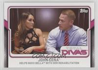 John Cena Helps Nikki Bella With Her Rehabilitation
