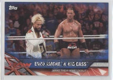 2017 Topps WWE Road to Wrestlemania - [Base] - Blue #71 - Enzo Amore & Big Cass /99