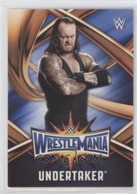 2017 Topps WWE Road to Wrestlemania - WrestleMania 33 Roster #WMR-10 - Undertaker