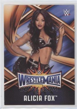 2017 Topps WWE Road to Wrestlemania - WrestleMania 33 Roster #WMR-44 - Alicia Fox