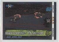 OMG Mirror Foil - Braun Strowman vs. Big Show