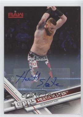 2017 Topps WWE Then Now Forever - [Base] - Autographs #123 - Heath Slater /99