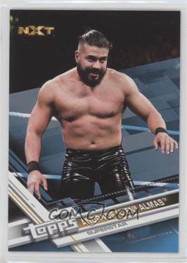 2017 Topps WWE Then Now Forever - [Base] - Blue #166 - Andrade "Cien" Almas /99