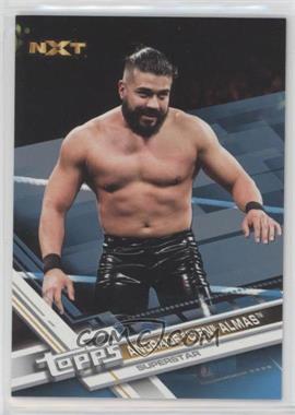 2017 Topps WWE Then Now Forever - [Base] - Blue #166 - Andrade "Cien" Almas /99