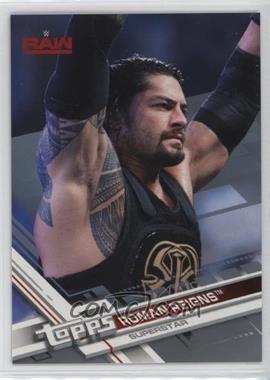 2017 Topps WWE Then Now Forever - [Base] - Silver #133 - Roman Reigns /25