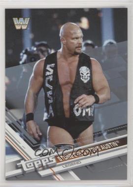 2017 Topps WWE Then Now Forever - [Base] - Silver #197 - Stone Cold Steve Austin /25