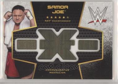 2017 Topps WWE Then Now Forever - Commemorative Championship Plates #_SAJO - Samoa Joe /299