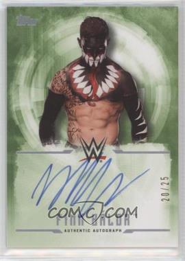 2017 Topps WWE Undisputed - Autographs - Green #UA-FB - Finn Balor /25