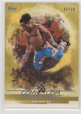 2017 Topps WWE Undisputed - [Base] - Gold #39 - Xavier Woods /10