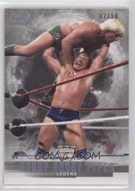 2017 Topps WWE Undisputed - [Base] - Silver #66 - Legends - Rowdy Roddy Piper /50