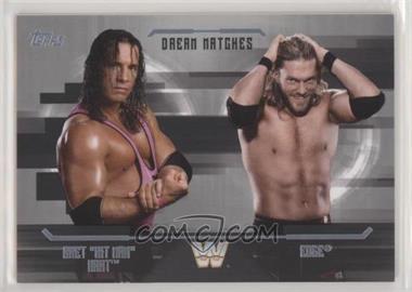 2017 Topps WWE Undisputed - Dream Matches - Silver #D-7 - Edge, Bret Hart /50