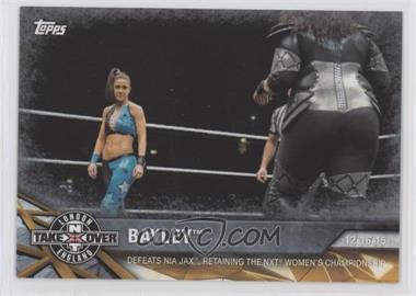2017 Topps WWE Women's Division - Matches and Moments NXT - Silver #NXT-9 - Bayley /50