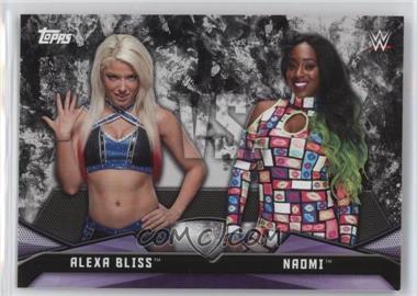 2017 Topps WWE Women's Division - Rivalries #RV-12 - Alexa Bliss, Naomi