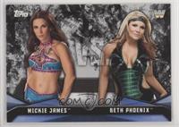 Mickie James, Beth Phoenix [EX to NM]