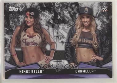 2017 Topps WWE Women's Division - Rivalries #RV-8 - Nikki Bella, Carmella