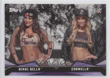 2017 Topps WWE Women's Division - Rivalries #RV-8 - Nikki Bella, Carmella