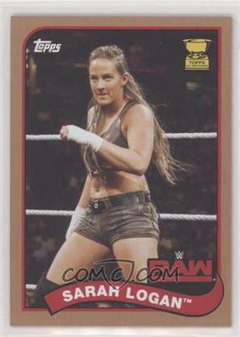 2018 Topps Heritage WWE - [Base] - Bronze #68 - Sarah Logan