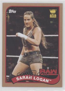 2018 Topps Heritage WWE - [Base] - Bronze #68 - Sarah Logan