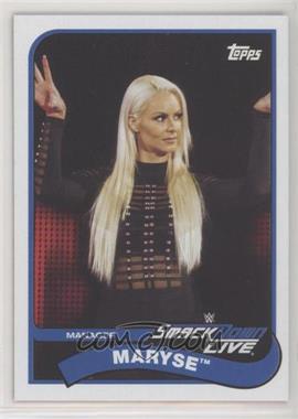 2018 Topps Heritage WWE - [Base] #48 - Maryse