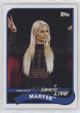 2018 Topps Heritage WWE - [Base] #48 - Maryse