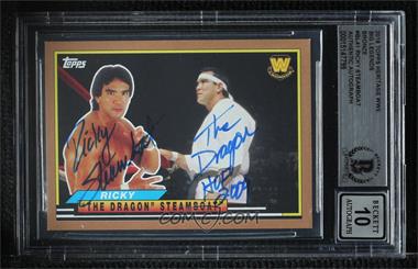 2018 Topps Heritage WWE - Big Legends - Bronze #BL-41 - Ricky "The Dragon" Steamboat /99 [BAS BGS Authentic]
