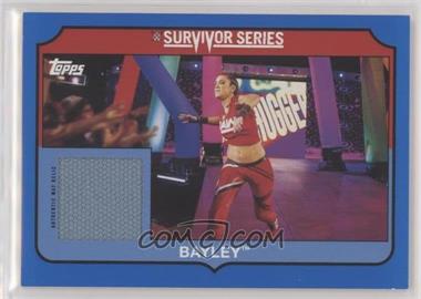 2018 Topps Heritage WWE - Survivor Series Mat Relics - Blue #SS-BA - Bayley /50