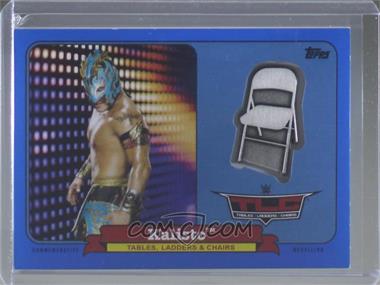 2018 Topps Heritage WWE - TLC: Tables, Ladders & Chairs Medallions - Blue #CTM-KL - Kalisto /50