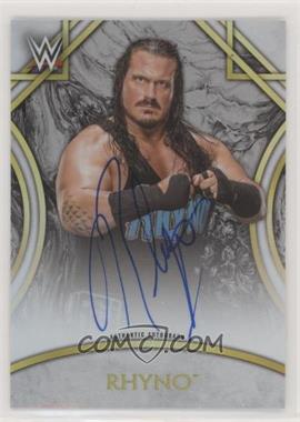2018 Topps Legends of the WWE - Autographs #A-RH - Rhyno /199