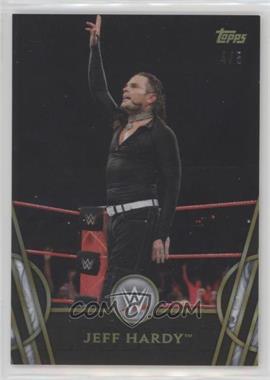 2018 Topps Legends of the WWE - [Base] - Black #61 - Jeff Hardy /5