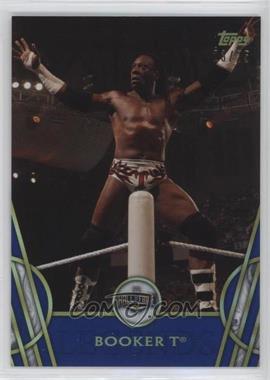 2018 Topps Legends of the WWE - [Base] - Blue #7 - Hall of Fame - Booker T /25