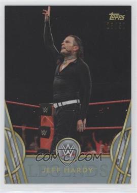2018 Topps Legends of the WWE - [Base] - Silver #61 - Jeff Hardy /50
