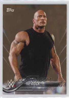 2018 Topps WWE - [Base] - Bronze #79 - The Rock