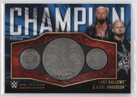 Raw Tag Team Championship - Luke Gallows & Karl Anderson #/50