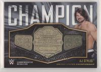 United States Championship - AJ Styles #/25