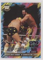 Defeats Dusty Rhodes at SumerSlam 1990