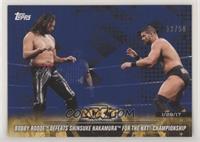 Bobby Roode Defeats Shinsuke Nakamura for the NXT Championship #/50