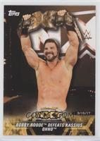 Bobby Roode Defeats Kassius Ohno