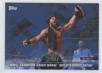 WWE Champion Jinder Mahal Defeats Randy Orton #/99