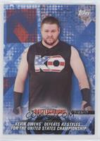 Kevin Owens Defeats AJ Styles for the United States Championship #/99