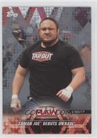 Samoa Joe Debuts on Raw #/25