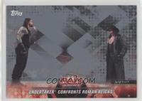 Undertaker Confronts Roman Reigns #/25