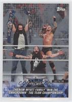 The New Wyatt Family Win the SmackDown Tag Team Championship #/25